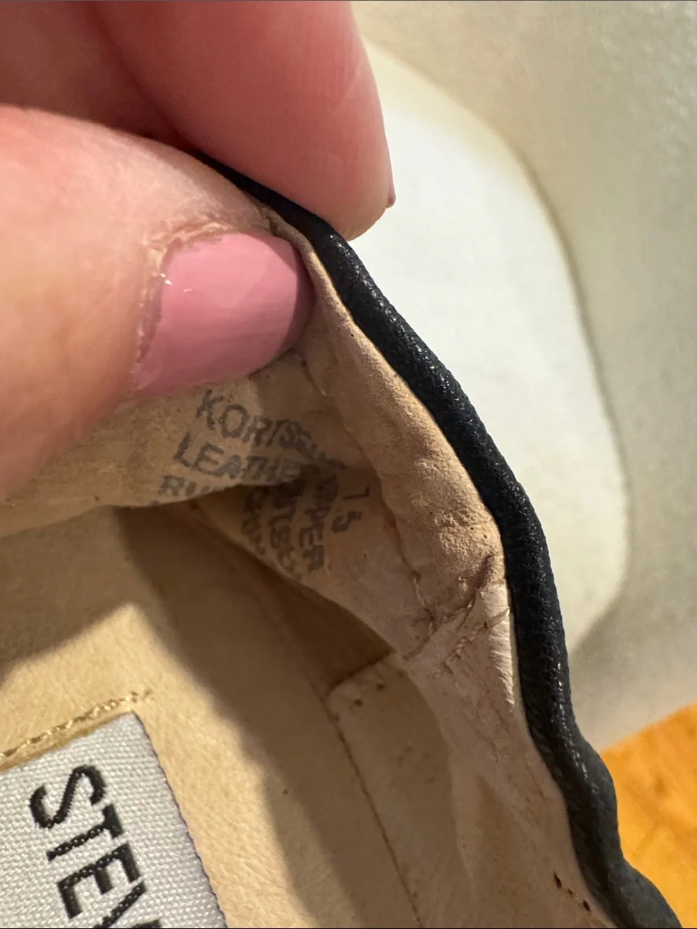 Steve Madden Black Knot Ballet Flats NWOT - Picture 5 of 5